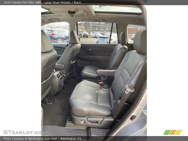 Lunar Silver Metallic / Black 2020 Honda Pilot Elite AWD