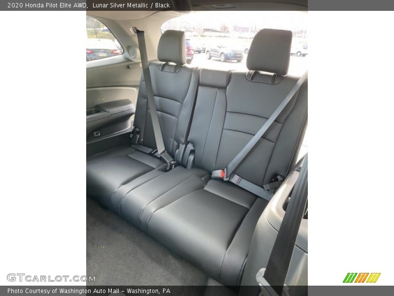Lunar Silver Metallic / Black 2020 Honda Pilot Elite AWD