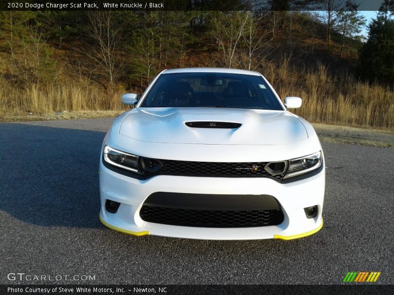 White Knuckle / Black 2020 Dodge Charger Scat Pack