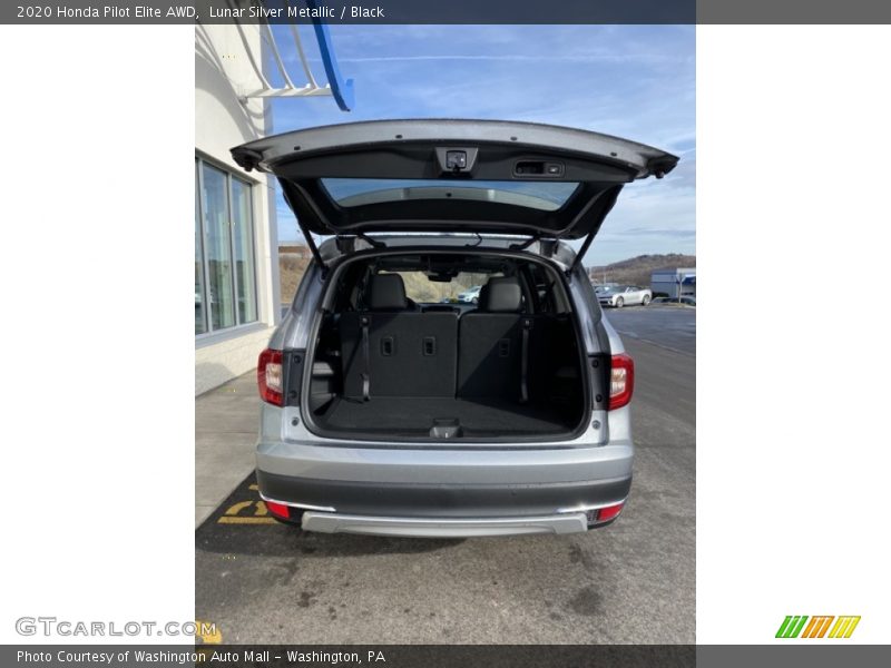 Lunar Silver Metallic / Black 2020 Honda Pilot Elite AWD