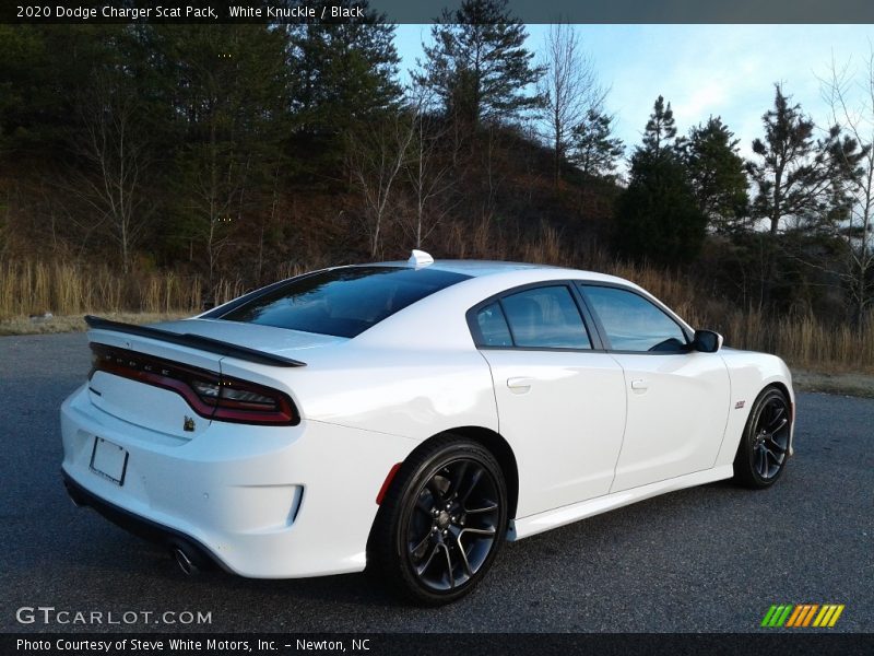 White Knuckle / Black 2020 Dodge Charger Scat Pack