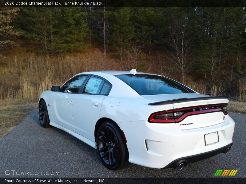 White Knuckle / Black 2020 Dodge Charger Scat Pack