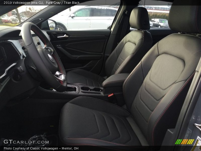 Pure Gray / Titan Black 2019 Volkswagen Jetta GLI