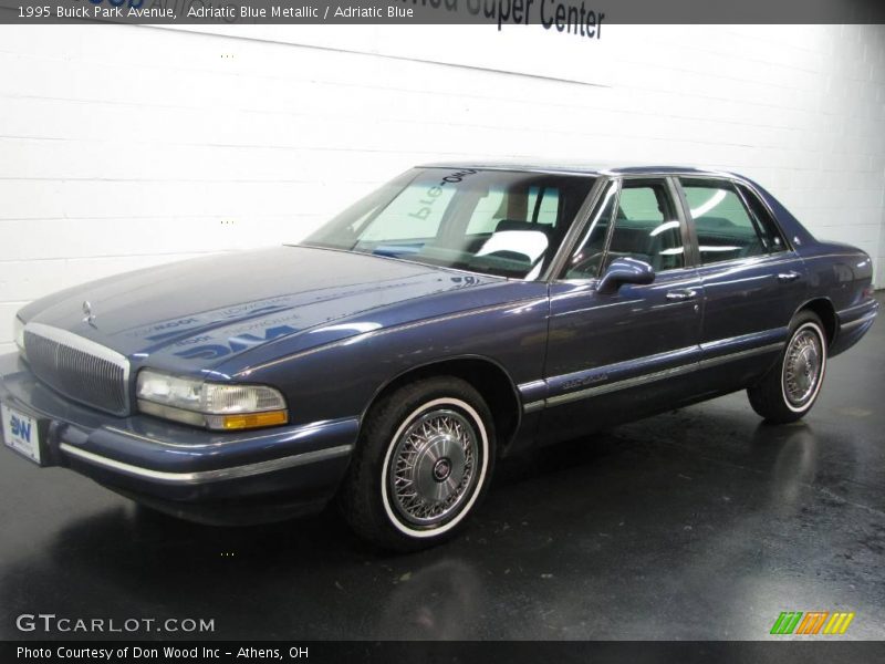 Adriatic Blue Metallic / Adriatic Blue 1995 Buick Park Avenue