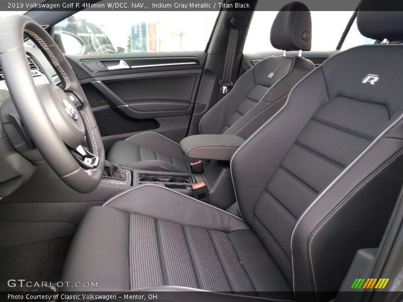  2019 Golf R 4Motion W/DCC. NAV. Titan Black Interior