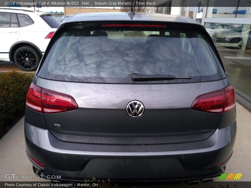 Indium Gray Metallic / Titan Black 2019 Volkswagen Golf R 4Motion W/DCC. NAV.