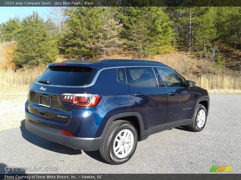 Jazz Blue Pearl / Black 2020 Jeep Compass Sport