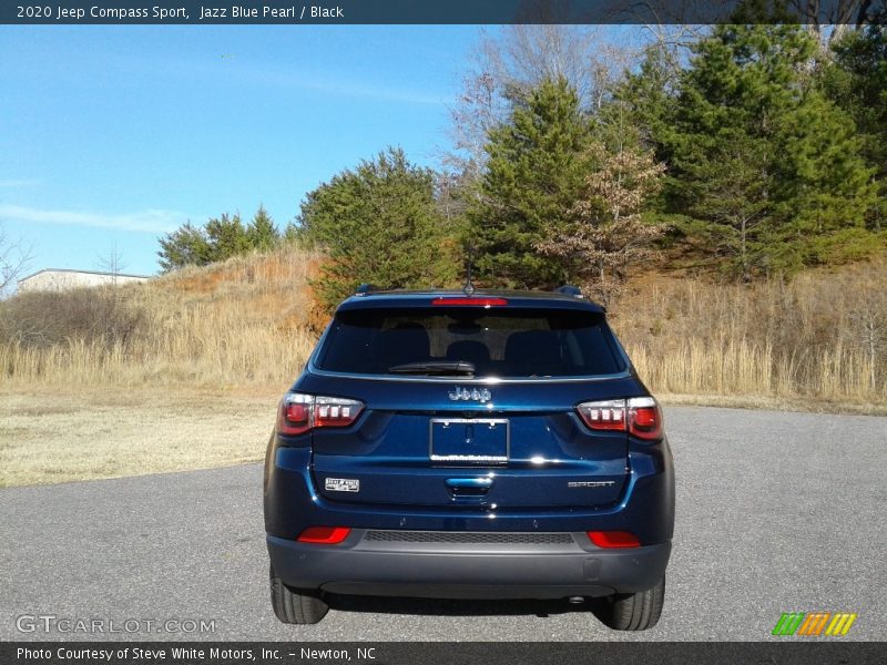 Jazz Blue Pearl / Black 2020 Jeep Compass Sport