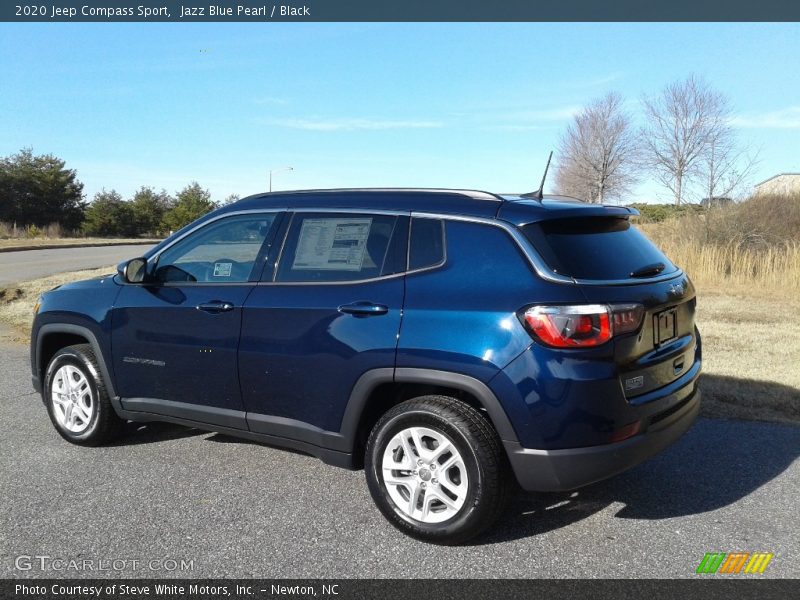 Jazz Blue Pearl / Black 2020 Jeep Compass Sport