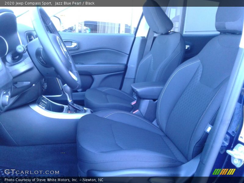 Jazz Blue Pearl / Black 2020 Jeep Compass Sport