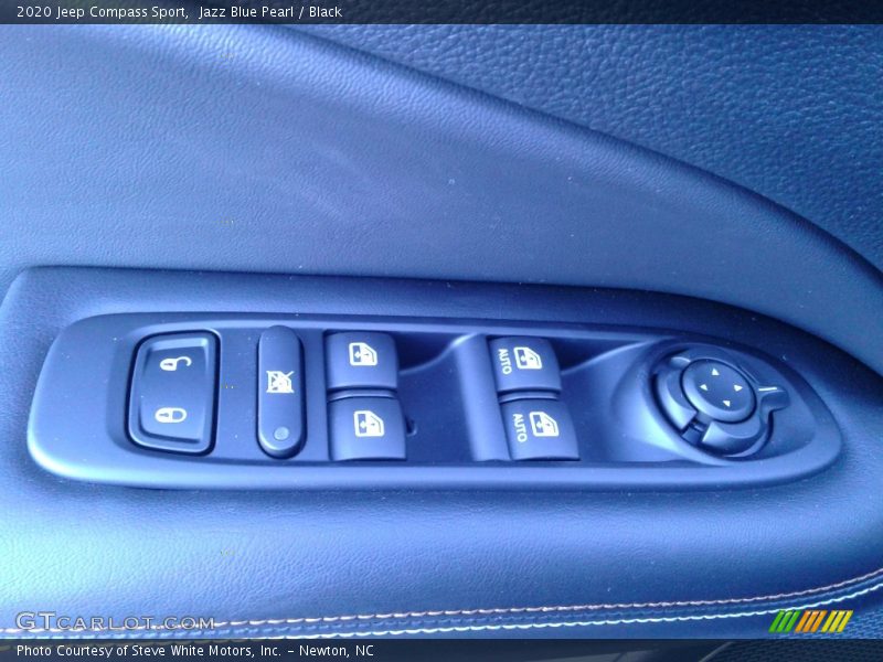 Jazz Blue Pearl / Black 2020 Jeep Compass Sport
