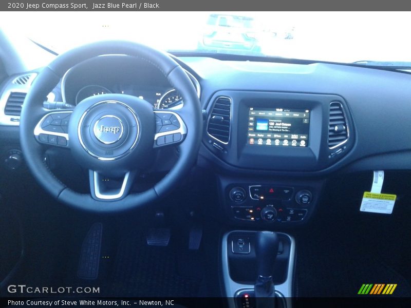 Jazz Blue Pearl / Black 2020 Jeep Compass Sport