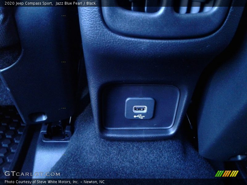 Jazz Blue Pearl / Black 2020 Jeep Compass Sport