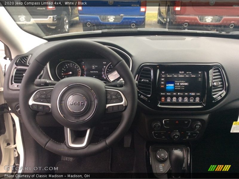 White / Black 2020 Jeep Compass Limted 4x4