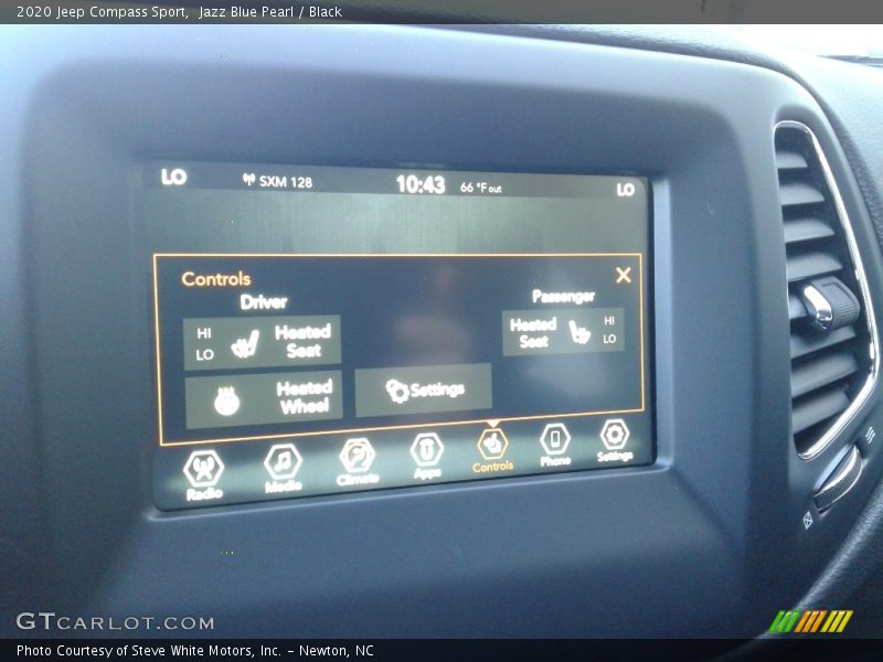 Jazz Blue Pearl / Black 2020 Jeep Compass Sport