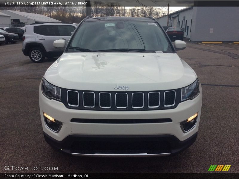 White / Black 2020 Jeep Compass Limted 4x4