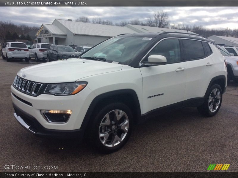 White / Black 2020 Jeep Compass Limted 4x4