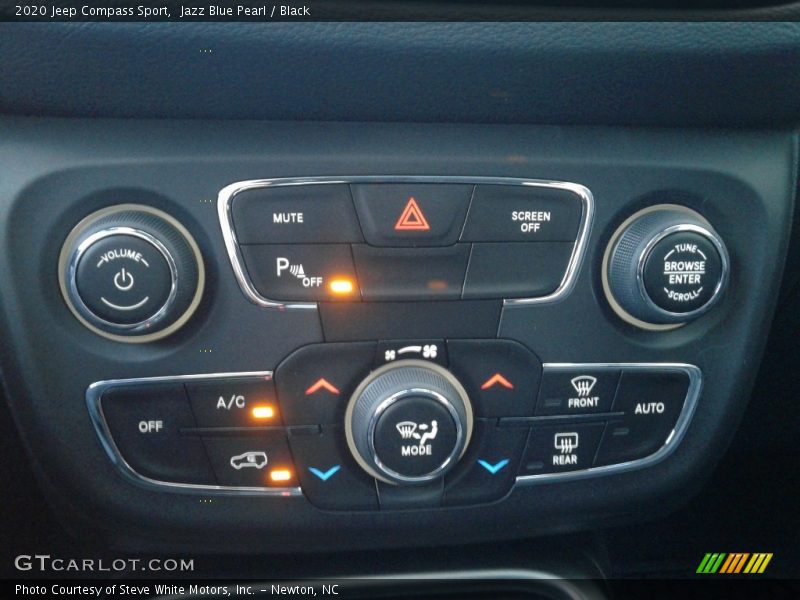 Jazz Blue Pearl / Black 2020 Jeep Compass Sport