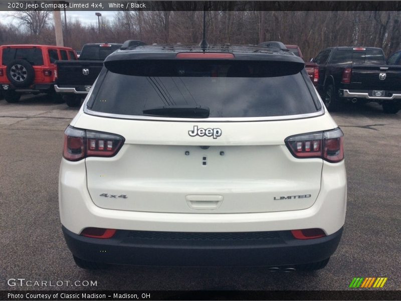 White / Black 2020 Jeep Compass Limted 4x4