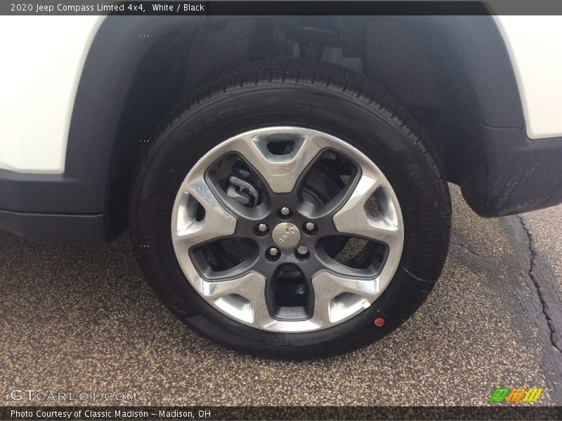 White / Black 2020 Jeep Compass Limted 4x4