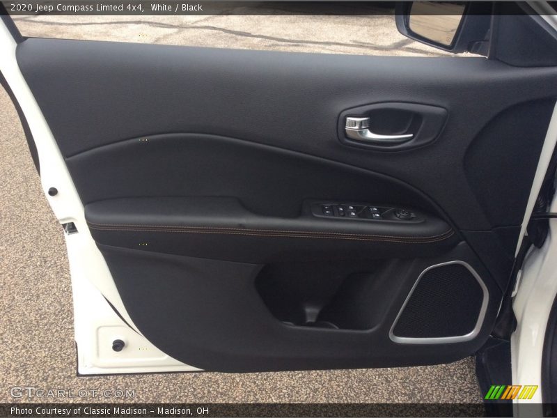 White / Black 2020 Jeep Compass Limted 4x4