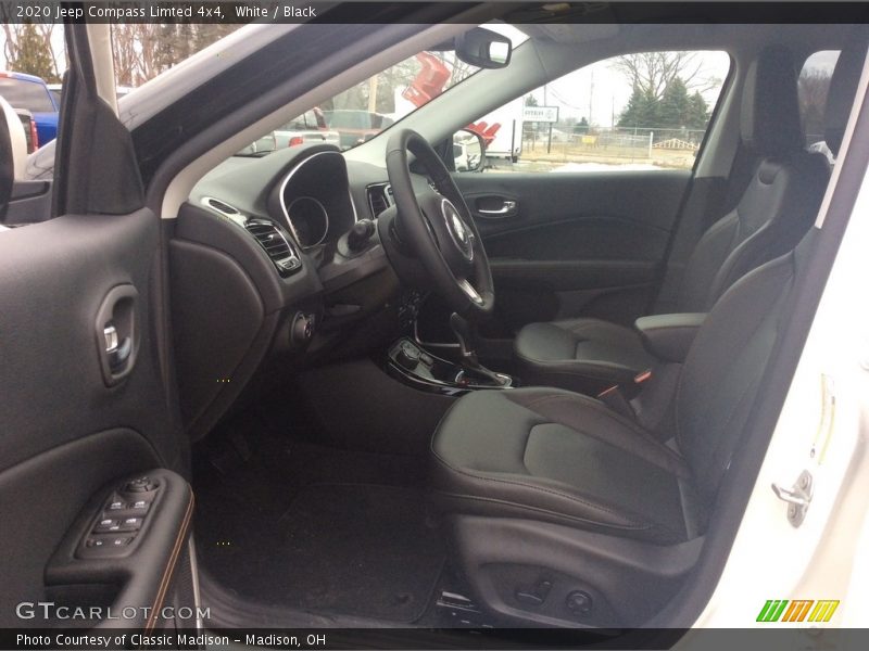 White / Black 2020 Jeep Compass Limted 4x4