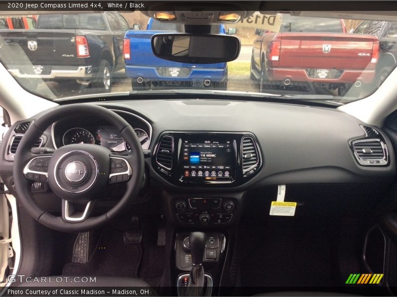 White / Black 2020 Jeep Compass Limted 4x4