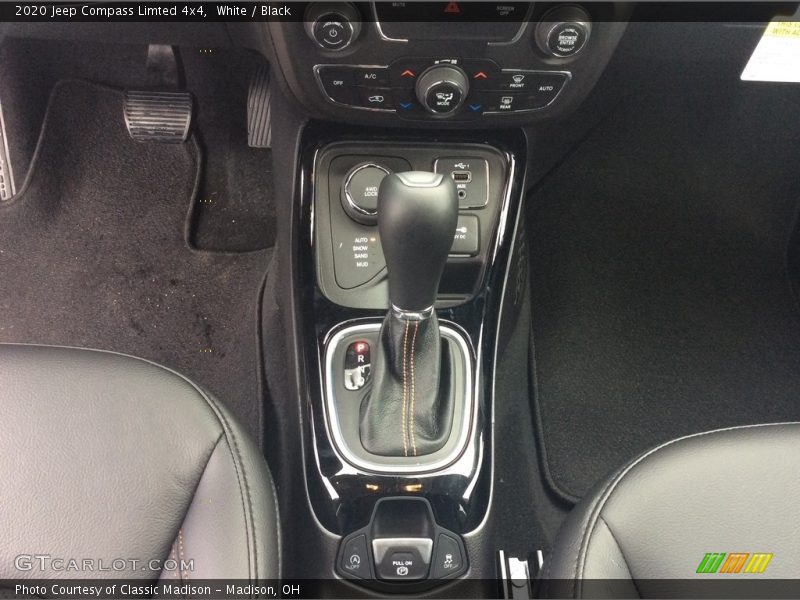 White / Black 2020 Jeep Compass Limted 4x4