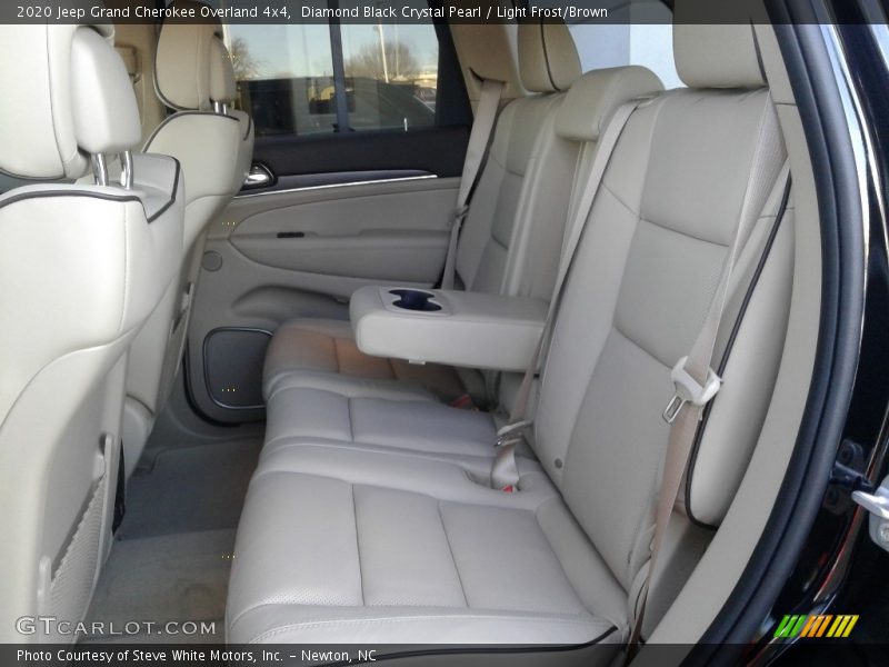Diamond Black Crystal Pearl / Light Frost/Brown 2020 Jeep Grand Cherokee Overland 4x4