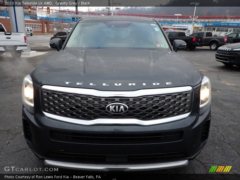 Gravity Grey / Black 2020 Kia Telluride LX AWD