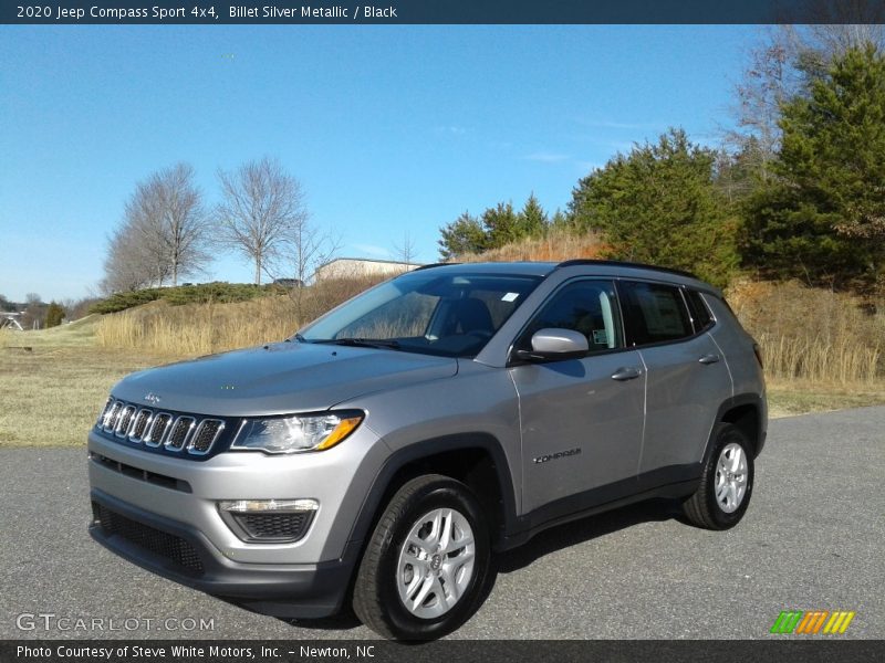 Billet Silver Metallic / Black 2020 Jeep Compass Sport 4x4