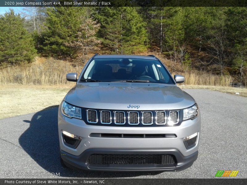 Billet Silver Metallic / Black 2020 Jeep Compass Sport 4x4