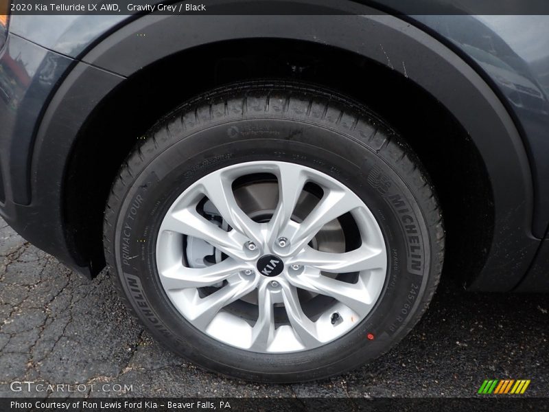 Gravity Grey / Black 2020 Kia Telluride LX AWD