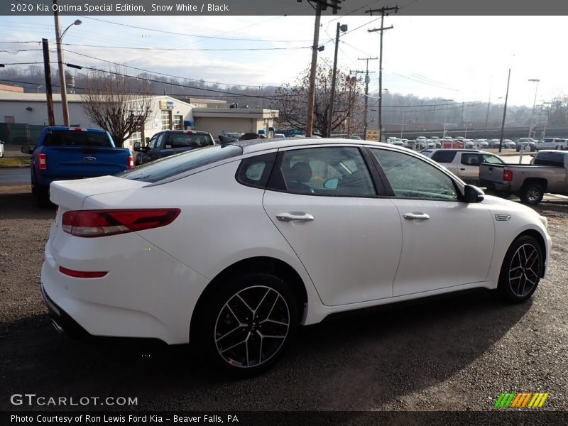 Snow White / Black 2020 Kia Optima Special Edition