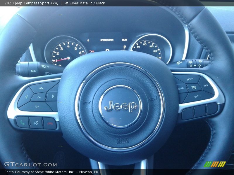Billet Silver Metallic / Black 2020 Jeep Compass Sport 4x4