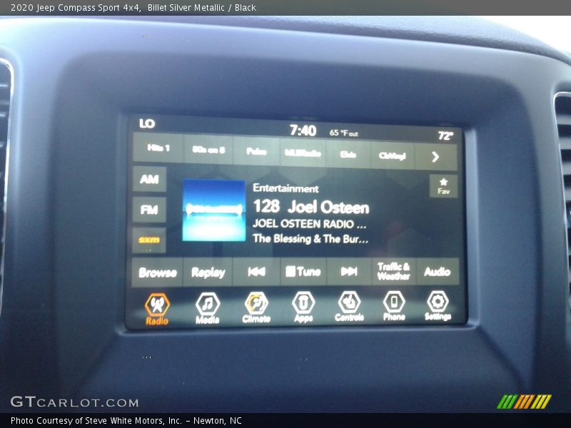 Billet Silver Metallic / Black 2020 Jeep Compass Sport 4x4