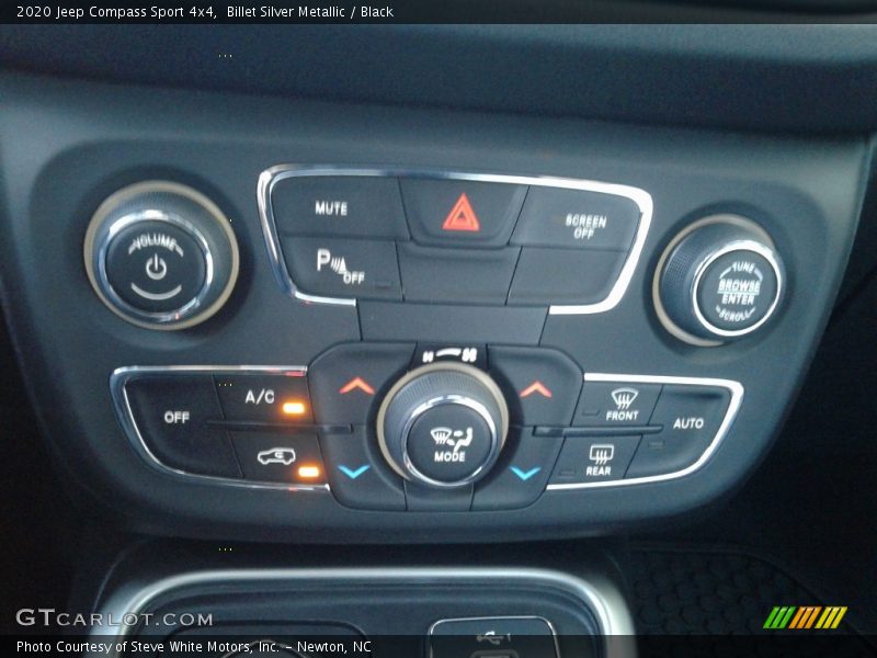 Billet Silver Metallic / Black 2020 Jeep Compass Sport 4x4