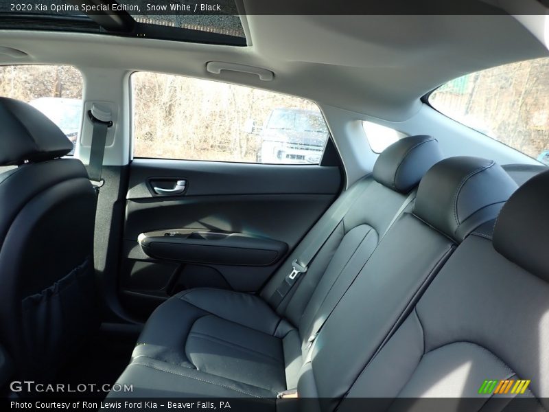 Snow White / Black 2020 Kia Optima Special Edition