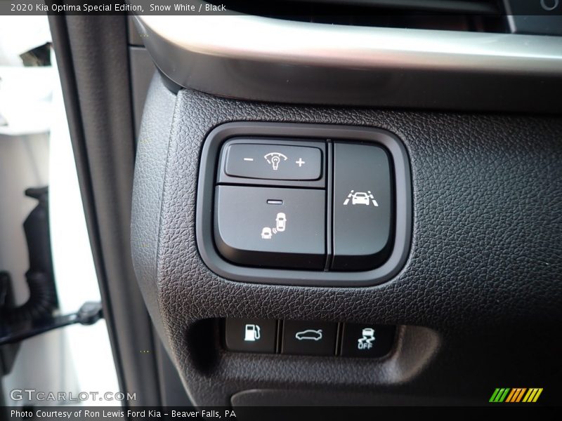 Controls of 2020 Optima Special Edition