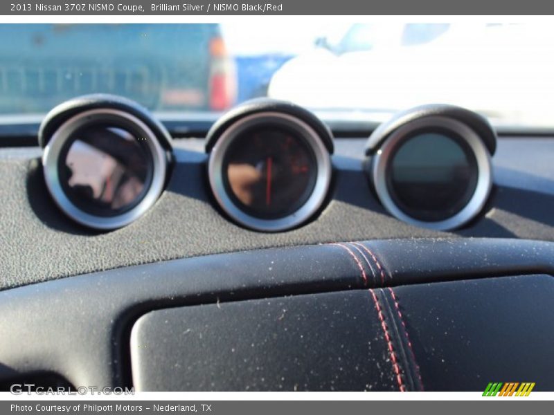 Brilliant Silver / NISMO Black/Red 2013 Nissan 370Z NISMO Coupe