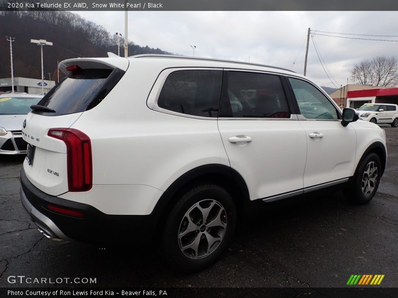 Snow White Pearl / Black 2020 Kia Telluride EX AWD