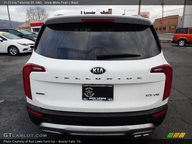Snow White Pearl / Black 2020 Kia Telluride EX AWD