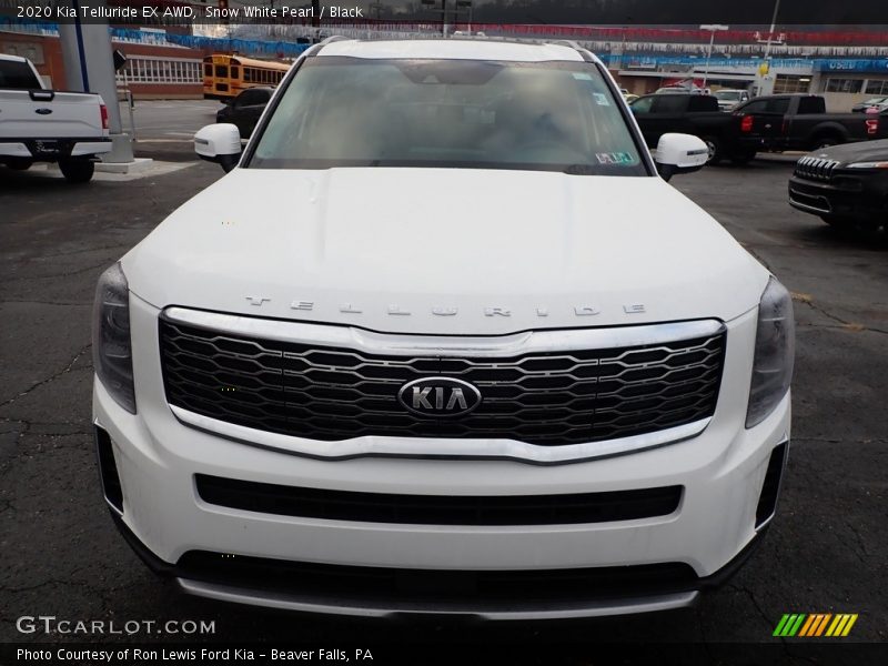 Snow White Pearl / Black 2020 Kia Telluride EX AWD