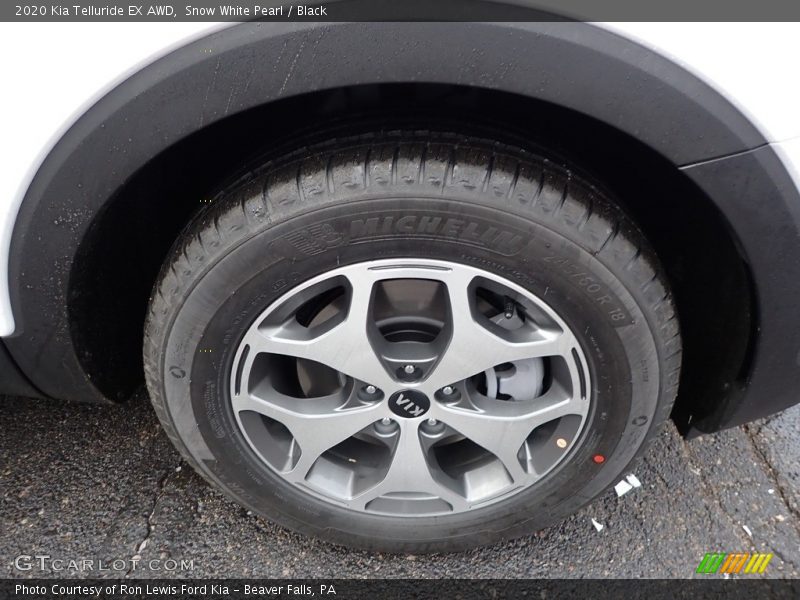 Snow White Pearl / Black 2020 Kia Telluride EX AWD