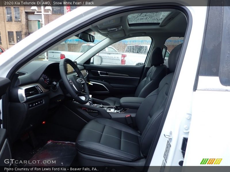 Snow White Pearl / Black 2020 Kia Telluride EX AWD