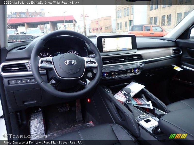 Snow White Pearl / Black 2020 Kia Telluride EX AWD
