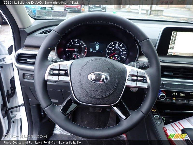 Snow White Pearl / Black 2020 Kia Telluride EX AWD
