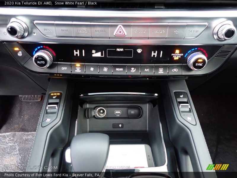 Snow White Pearl / Black 2020 Kia Telluride EX AWD