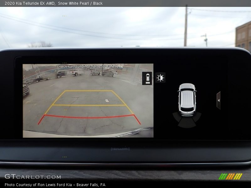 Snow White Pearl / Black 2020 Kia Telluride EX AWD