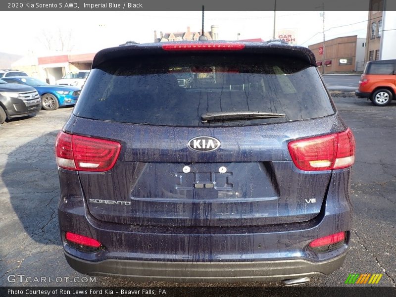 Imperial Blue / Black 2020 Kia Sorento S AWD